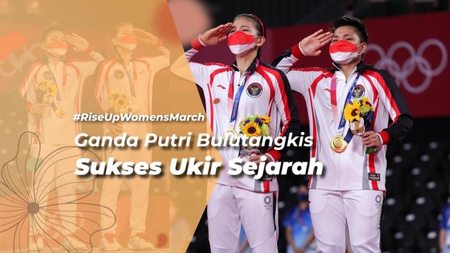 Greysia Polii-Apriyani Penyelamat Tradisi Emas Olimpiade Ibu Pertiwi