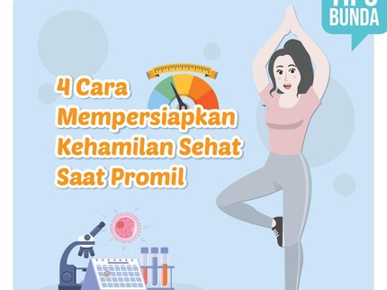 4 Cara Mempersiapkan Kehamilan Sehat Saat Promil