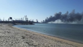 Ukraina Klaim Hancurkan Kapal Perang Rusia di Berdyansk