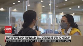 VIDEO: Layanan Visa On Arrival di Bali Diperluas Jadi 42 Negara