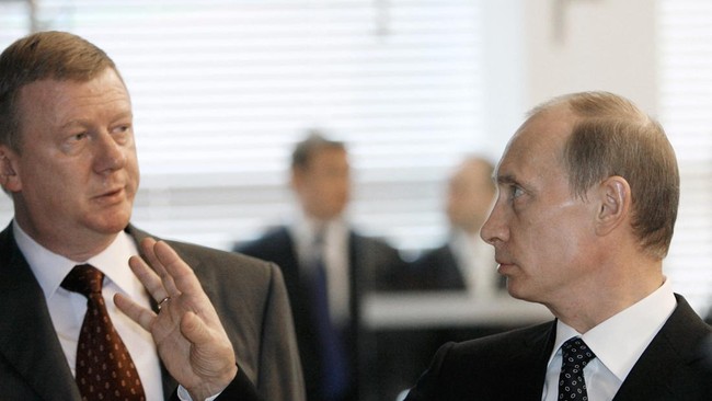 Chubais dikabarkan mundur dari jabatan pemerintahan lantaran marah dengan keputusan Presiden Rusia Vladimir Putin menginvasi Ukraina.