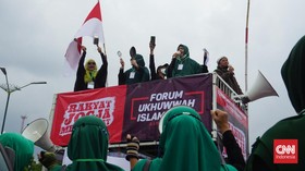 FUI dan Emak-emak Jogja Demo Tolak Perpanjang Jabatan Presiden