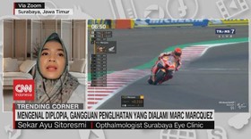 VIDEO: Diplopia, Gangguan Penglihatan yang Dialami Marc Marcquez