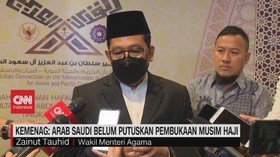 VIDEO: Kemenag: Arab Saudi Belum Putuskan Pembukaan Musim Haji