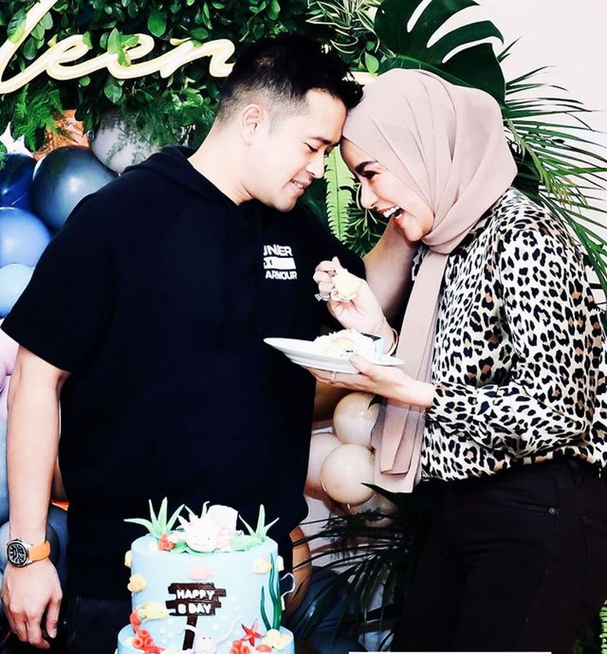 Olla Ramlan dan Aufar Hutapea