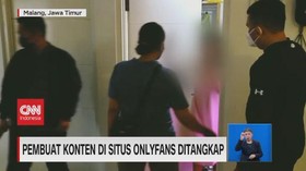 VIDEO: Pembuat Konten di Situs Onlyfans Ditangkap