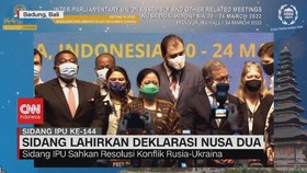 VIDEO: Sidang IPU ke-144 Lahirkan Deklarasi Nusa Dua