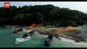 VIDEO: Aksi Kopaska TNI AL Lumpuhkan Kekuatan Musuh di Pulau Damar
