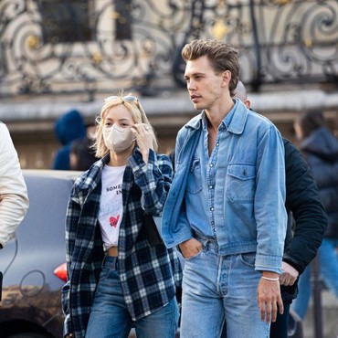 Keakraban Lisa BLACKPINK & Austin Butler Jalan - jalan di Paris