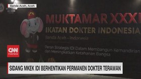 VIDEO: Sidang MKEK IDI Berhentikan Permanen Dokter Terawan