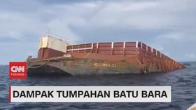 VIDEO: Dampak Tumpahan Batu Bara
