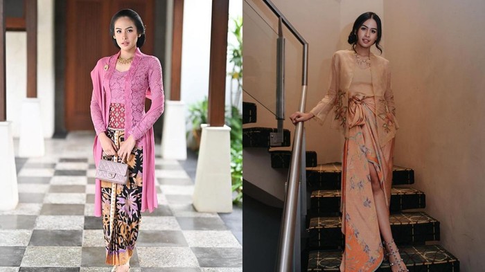 Gaya Elegan Maudy Ayunda Mengenakan Kebaya Klasik hingga Modern