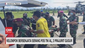 VIDEO: Kelompok Bersenjata Serang Pos TNI AL, 2 Prajurit Gugur
