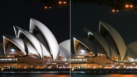 FOTO: Redup Dunia Peringati 'Earth Hour'