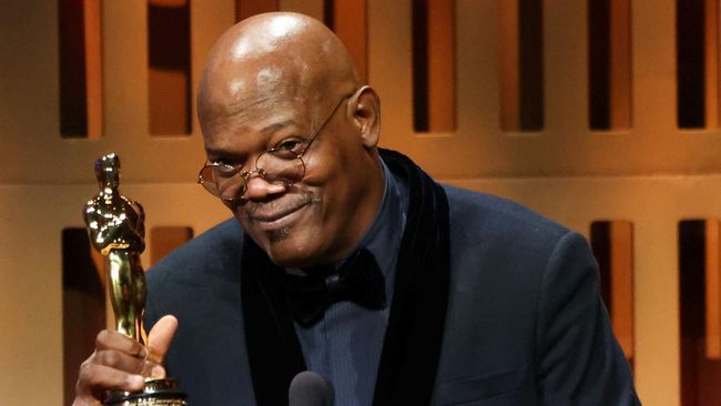 Sebelum malam penghargaan Piala Oscar 2022, Samuel L. Jackson dan dua aktris lainnya terima Governors Awards.