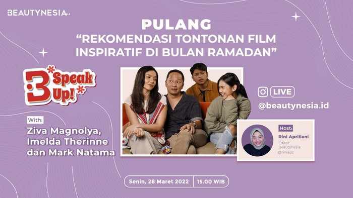 Ziva Magnolya, Mark Natama dan Imelda Therinne Jadi Bintang Tamu B-Speak Up! Ziva Magnolya, Mark Natama dan Imelda Therinne Jadi Bintang Tamu B-Speak Up!