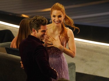 Kalahkan Kristen Stewart, Jessica Chastain Raih Aktris Terbaik Oscar 2022