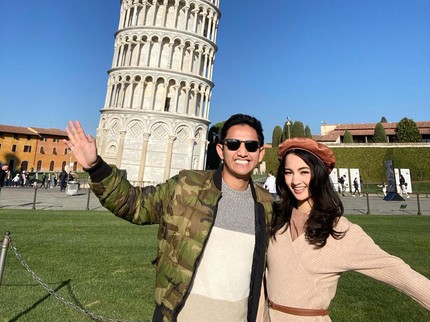 Dari Pulau Dewata Kini ke Italia, Intip 7 Potret Honeymoon Belva Devara & Sabrina