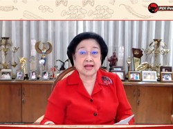 Momen Emosional Mega Singgung Bapak-bapak soal Asupan Nutrisi Anak