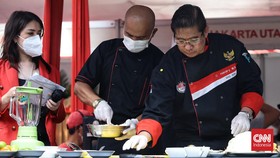 FOTO: Demo Memasak PDIP Tanpa Minyak Goreng