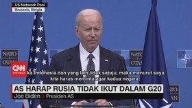 VIDEO: Joe Biden Ingin Russia Tidak Ikut Dalam Forum G20