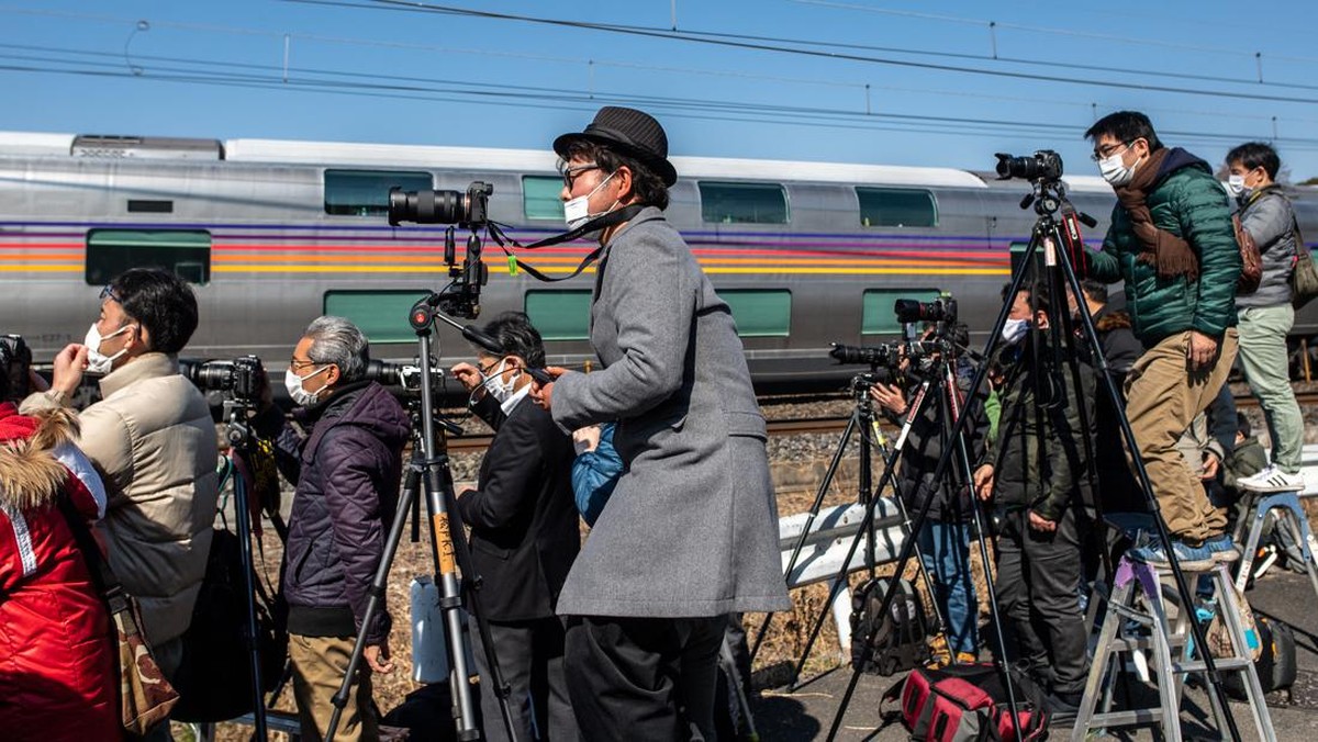 FOTO: Berjumpa dengan Para Pemburu Foto Kereta Api Jepang