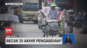 VIDEO: Masa Senja Becak di Kota Hujan