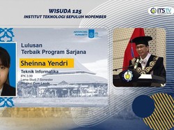 Berhasil Lulus ITS dengan IPK 3,99 dalam 7 Semester, Ini Tips Sheinna Yendri
