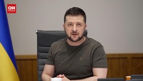 VIDEO: Zelenskyy Tegaskan Putin Harus Menemuinya Untuk Akhiri Konflik