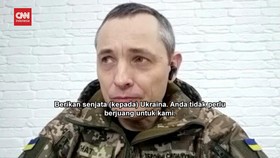 VIDEO: Jubir AU Ukraina, Berikan Kami Senjata Tak Perlu Ikut Berjuang