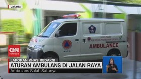 VIDEO: Tidak Beri Jalan Ambulans Terancam Tilang