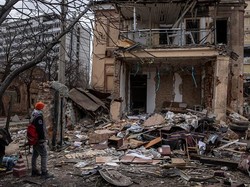 Rudal Rusia Hantam Gedung Pemerintah Mykolaiv, 12 Orang Tewas-33 Luka