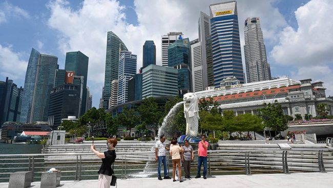 Singapura mengumumkan lebaran atau Hari Raya 1 Syawal 1443 Hijriah jatuh pada Selasa (3/5)