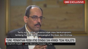 VIDEO: Turki: Permintaan Rusia Atas Donbas dan Krimea Tidak Realistis