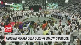 VIDEO: Asosiasi Kepala Desa Dukung Jokowi 3 Periode
