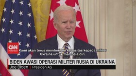 VIDEO: Biden Awasi Operasi Militer Rusia di Ukraina