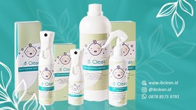 Penuh Manfaat, Sanitizer iB Clean Aman untuk Segala Usia