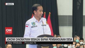 VIDEO: Jokowi Dinobatkan Sebagai Bapak Pembangunan Desa