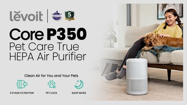 Levoit Core P350 Air Purifier Pertama yang Didesain untuk Pecinta Anabul