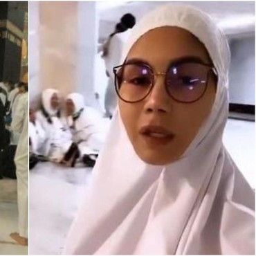 Millendaru Umrah Pakai Baju Ihram, Transgender Ini Malah Nekat Pakai Mukena