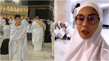 img-title Millendaru Umrah Pakai Baju Ihram, Transgender Ini Malah Nekat Pakai Mukena