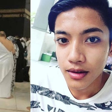 7 Potret Millendaru Saat Masih Pria Tampan, Sempat Umrah Pakai Kain Irham