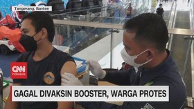 VIDEO: Gagal di Vaksin Booster, Warga Protes