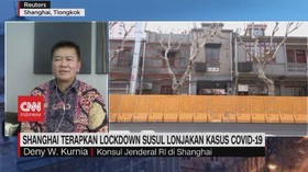 VIDEO: Kasus Covid-19 Melonjak, Shanghai Terapkan Lockdown