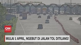 VIDEO: Mulai 1 April, Ngebut di Jalan Tol Ditilang!