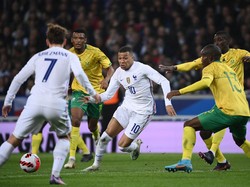 Laga Persahabatan: Mbappe 2 Gol, Prancis Habisi Afsel 5-0