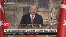 VIDEO: Presiden Turki Menyerukan Gencatan Senjata Rusia-Ukraina
