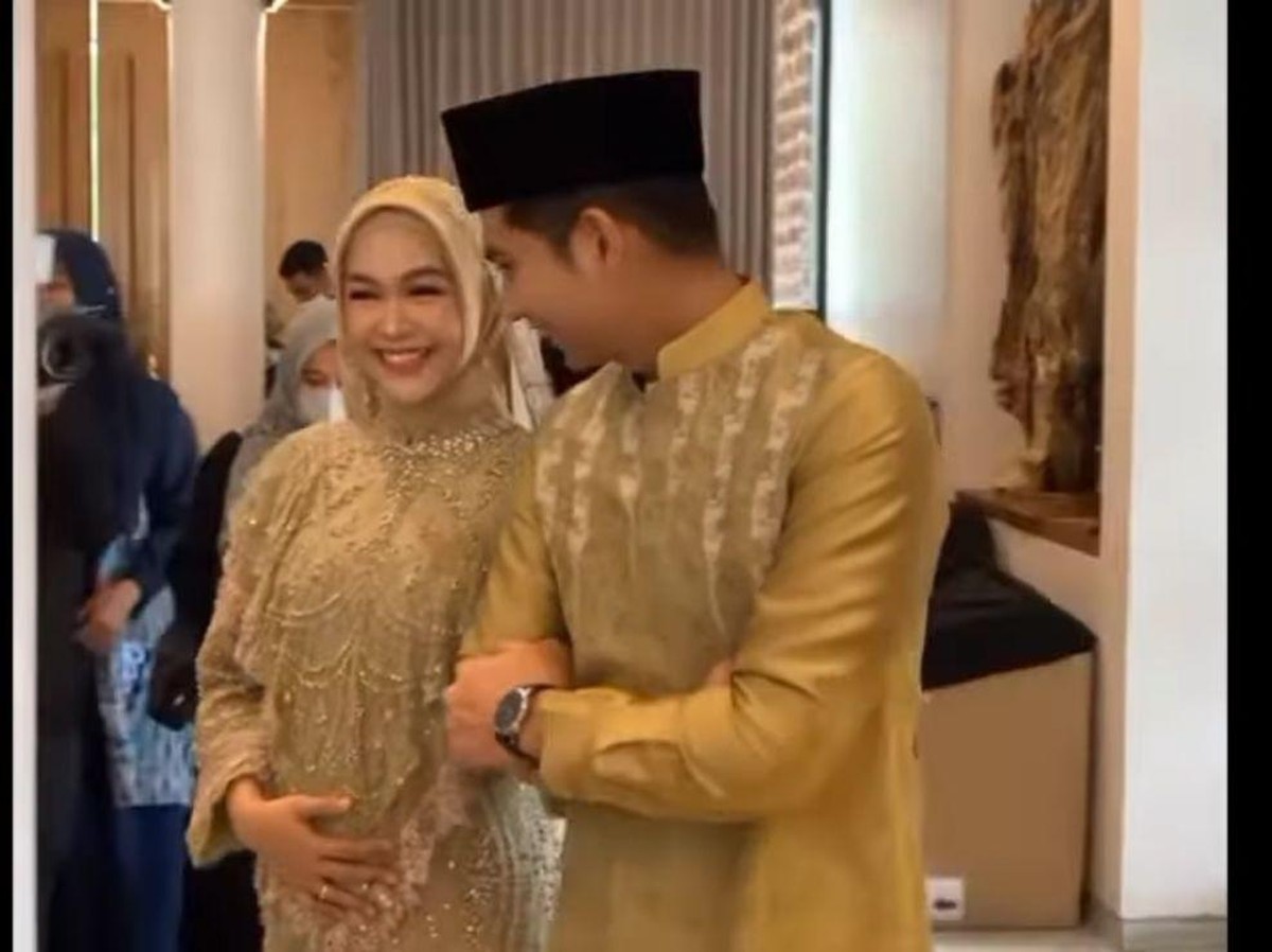 Pengajian 4 bulanan kehamilan Ria Ricis