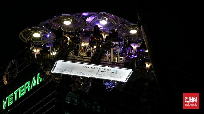 FOTO: Terbang dan Bersantap di Udara ala Lounge in The Sky