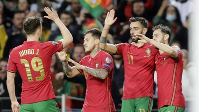 UEFA National League: Portugal Sukses Hajar Ceko, Spanyol Tekuk Swiss